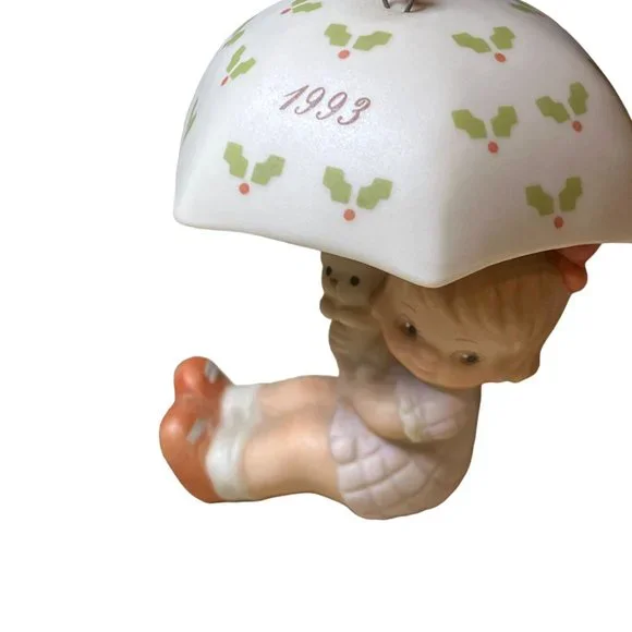 Enesco Memories of Yesterday "Wish I could Fly to You" Ornament 1993 - Picture 8 of 8